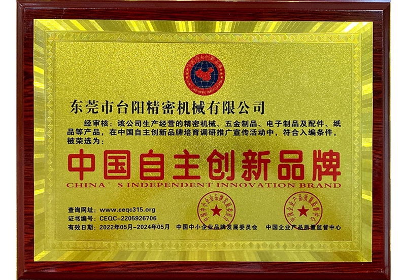 China's independent innovation brand