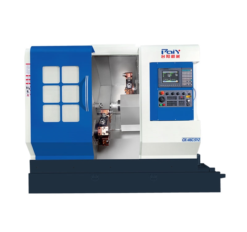 CK-46C/SY2 TWIN-SPINDLE,TWIN-TURRET. TWIN Y-AXIS